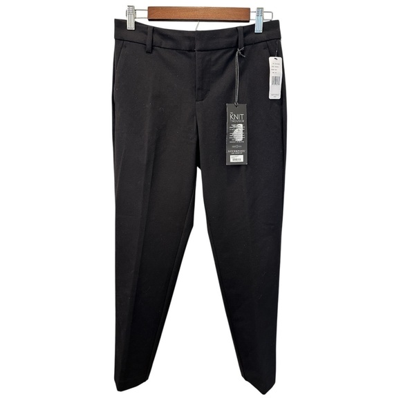 Liverpool Pants - NWT Liverpool Los Angelas Black Knit Trousers sz 6